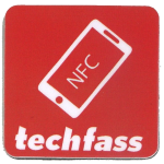 Label NFC NTAG® 213, TF 25x25mm