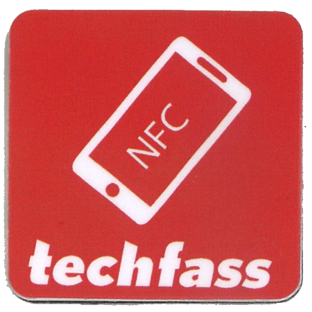 Label NFC NTAG® 213, TF 25x25mm